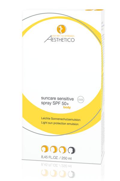AESTHETICO suncare sensitive spray SPF 50+